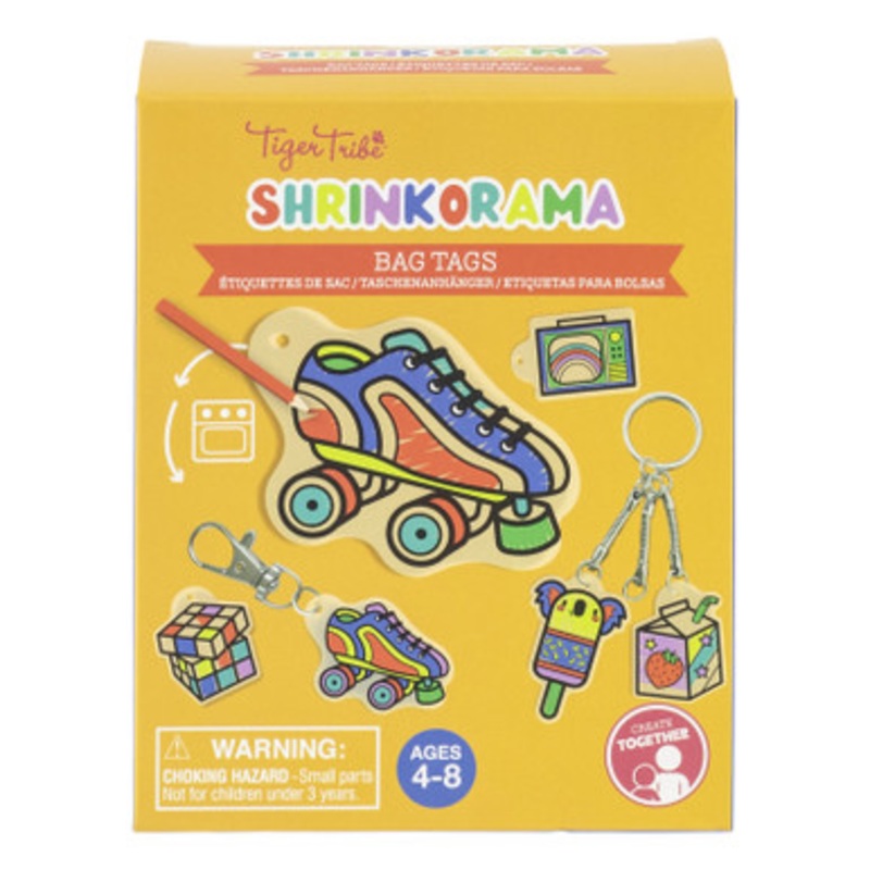 Tiger Tribe Shrinkorama – Bag Tags