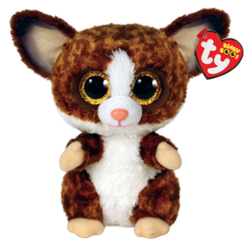 TY Beanie Boos Medium – Binky Bush Baby Brown