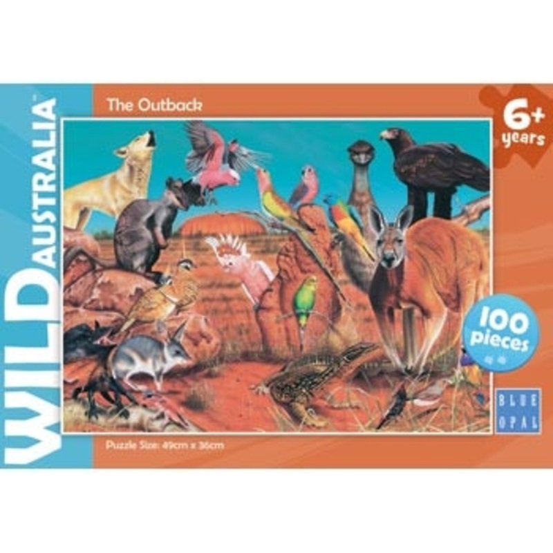 Blue Opal 100pc puzzle – The Outback