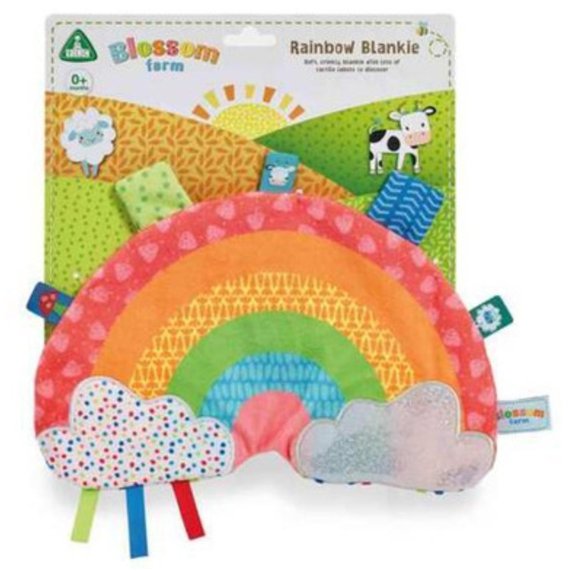 ELC – Blossom Farm Rainbow Taggie Blankie