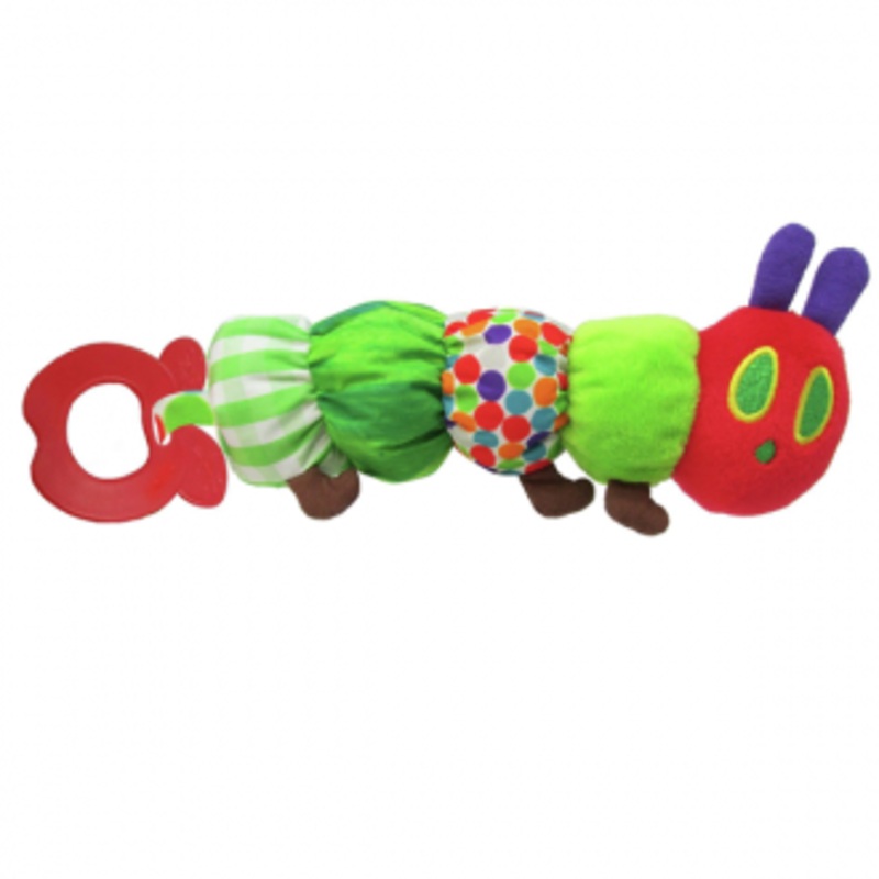 Eric Carle The Very Hungry Teether Rattle