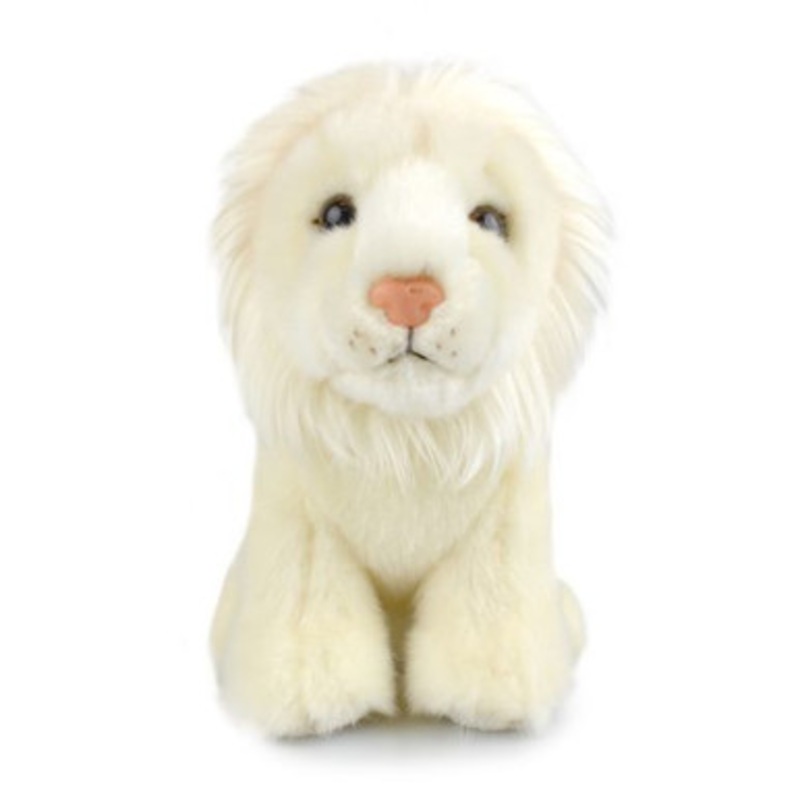 Korimco Lil Friends – White Lion Plush 18cm
