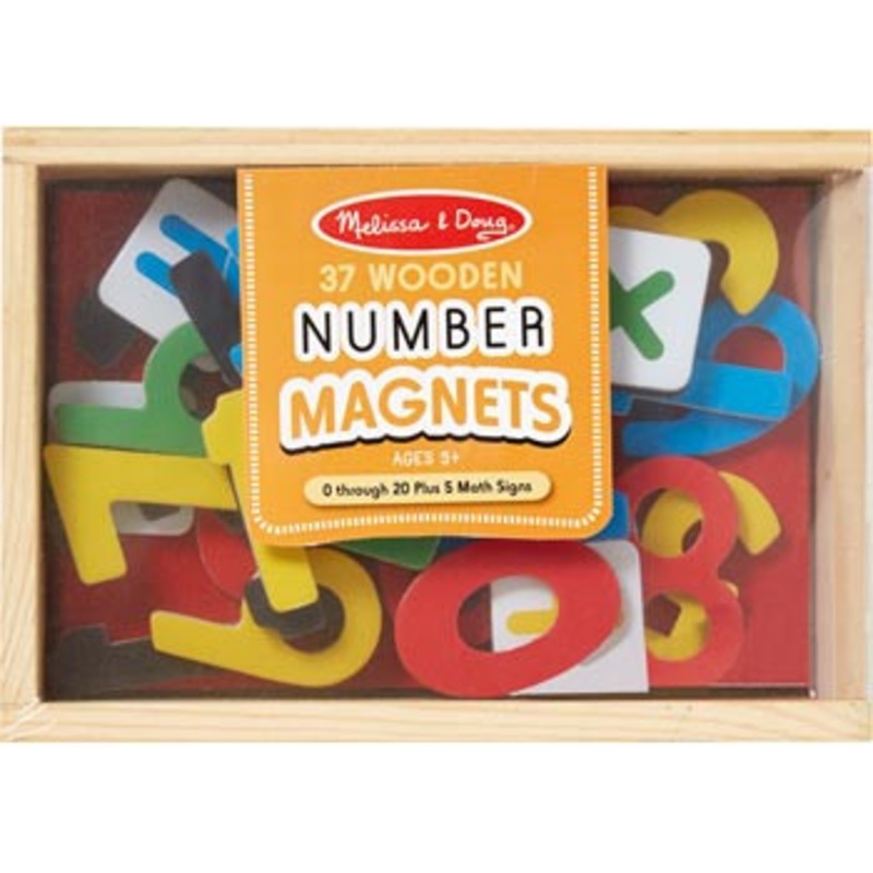 Melissa & Doug – Wooden Number Magnets