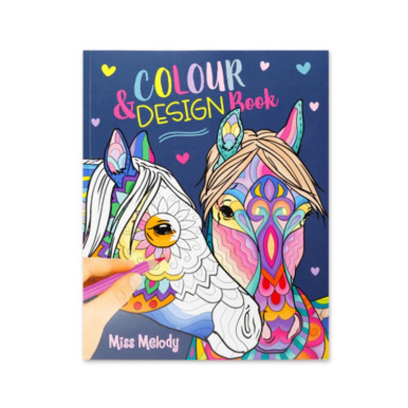 Miss Melody – Colour and Design Book
