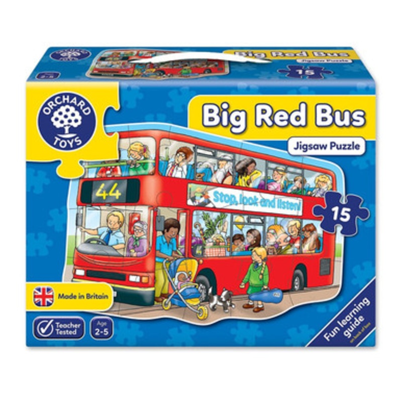 Orchard Toys – Big Red Bus Jigsaw