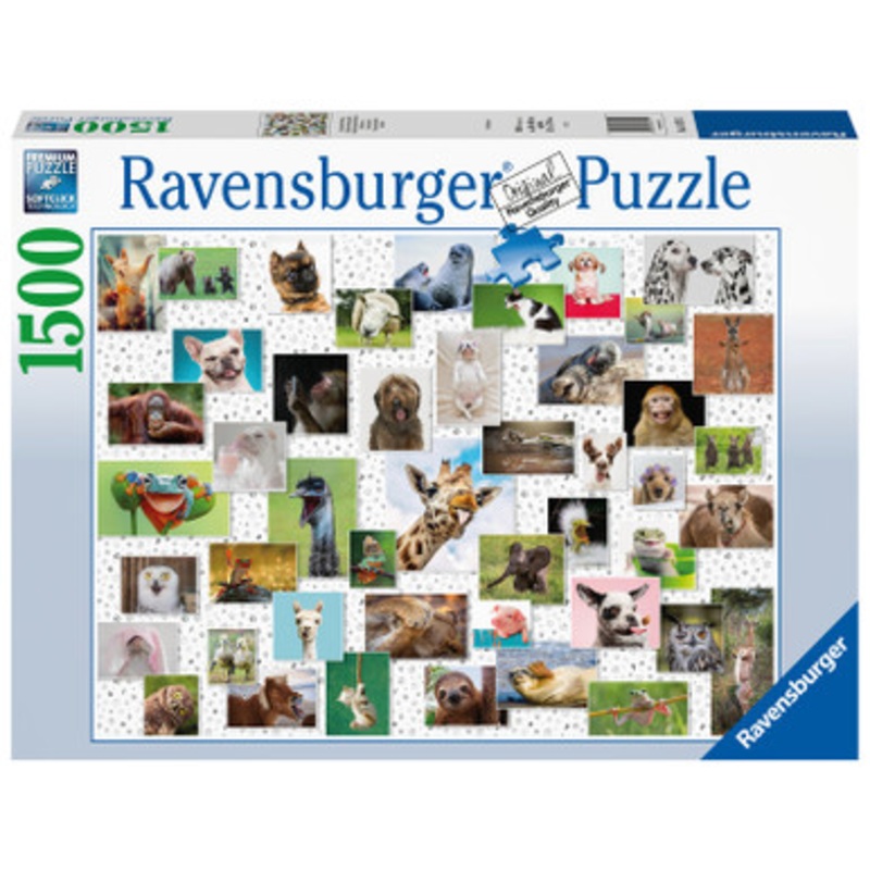 Ravensburger 1500pc – Funny Animals Puzzle
