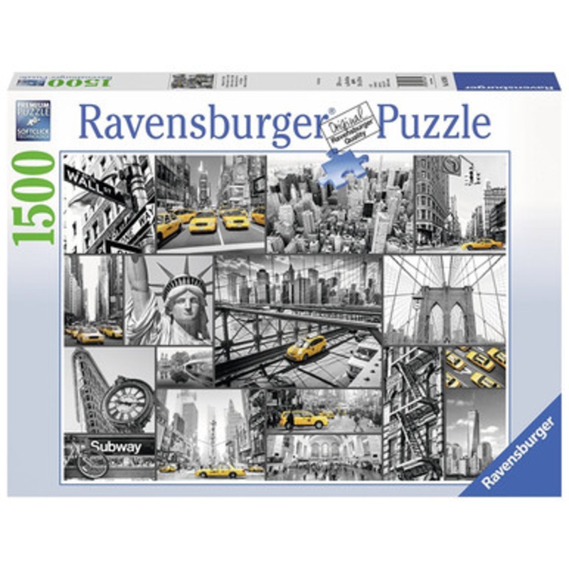 Ravensburger 1500pc – New York Cabs Puzzle