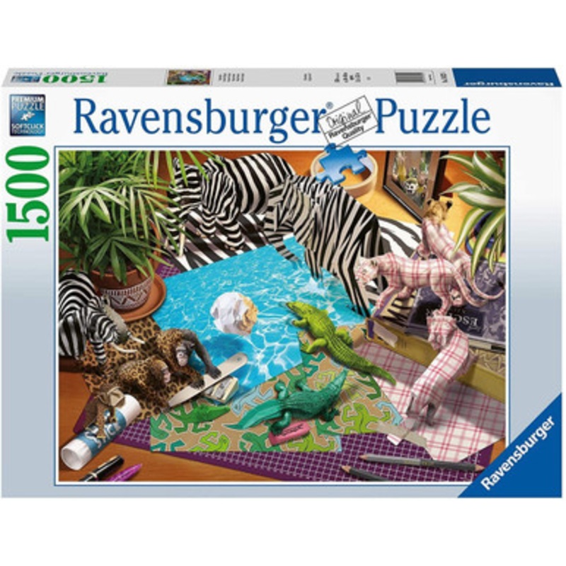Ravensburger 1500pc – Origami Adventure Puzzle *damaged on back of box*