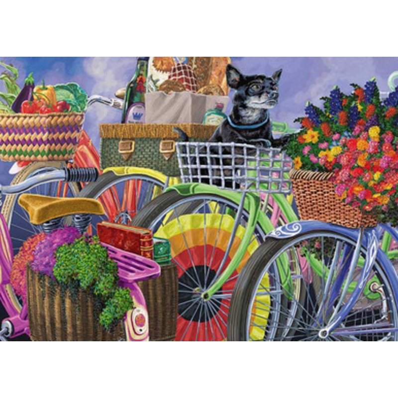 Ravensburger 300pc – Bicycle Group Large Format Puzzle