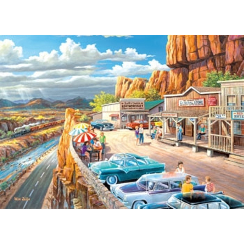 Ravensburger 500pc – Scenic Overlook Large Format Puzzle