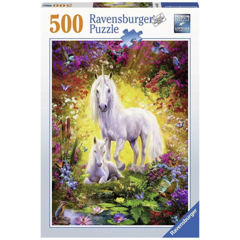 Ravensburger 500pc – Unicorn and Foal Puzzle