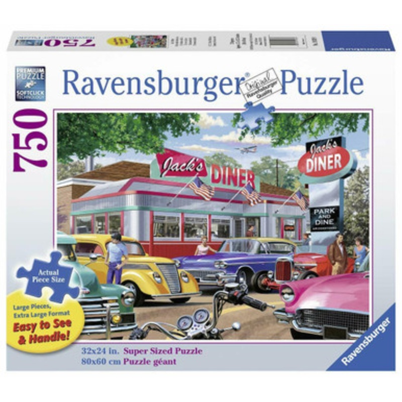 Ravensburger 750pc – Meet you at Jack’s Large Format Puzzle
