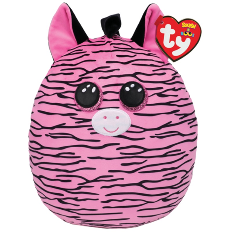 TY Squishy Beanies – Zoey the Zebra Small 25cm