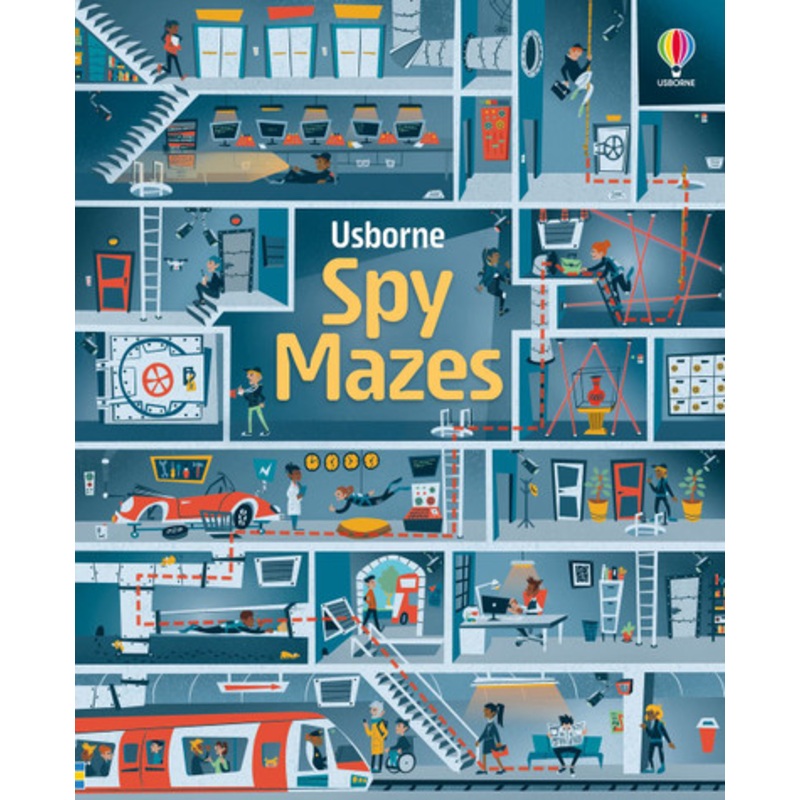 Usborne – Spy Mazes
