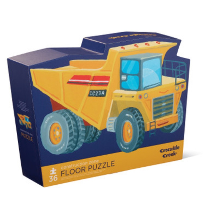 Crocodile Creek – Classic Floor Puzzle 36 pc – Construction Zone