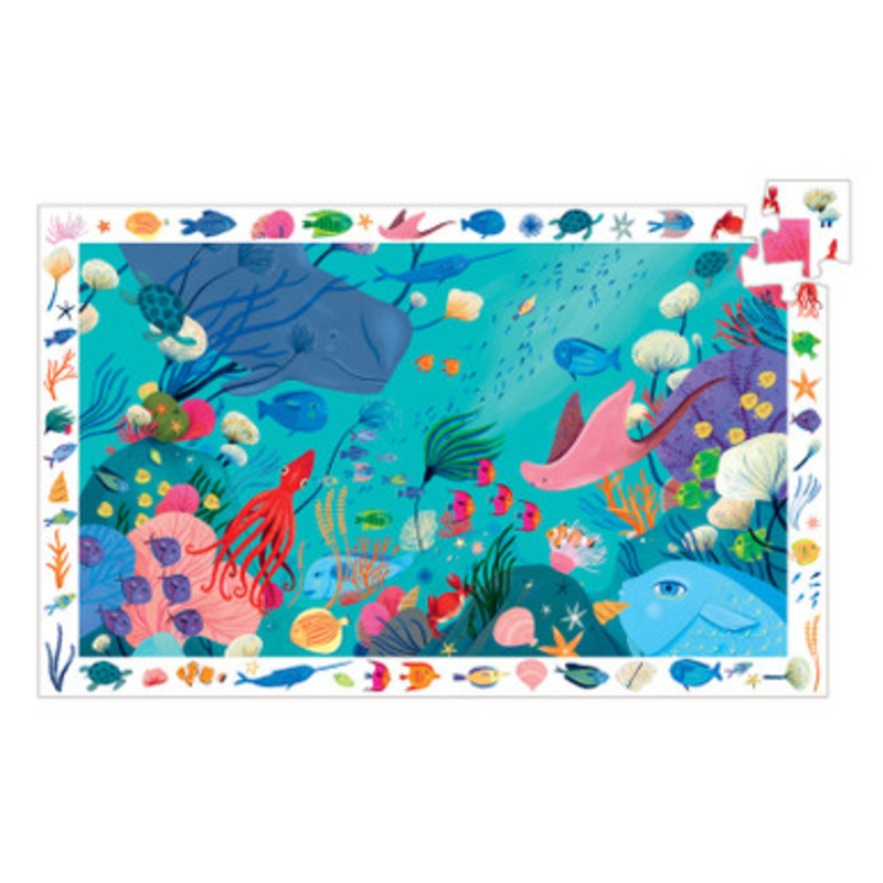 Djeco Aquatic 54pc Observation Puzzle