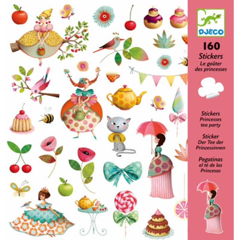 Djeco – Tea Party Stickers