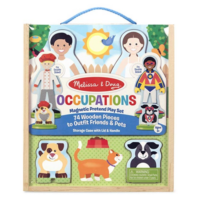 Melissa & Doug – Occupations Magnetic Dress-Up Play Set