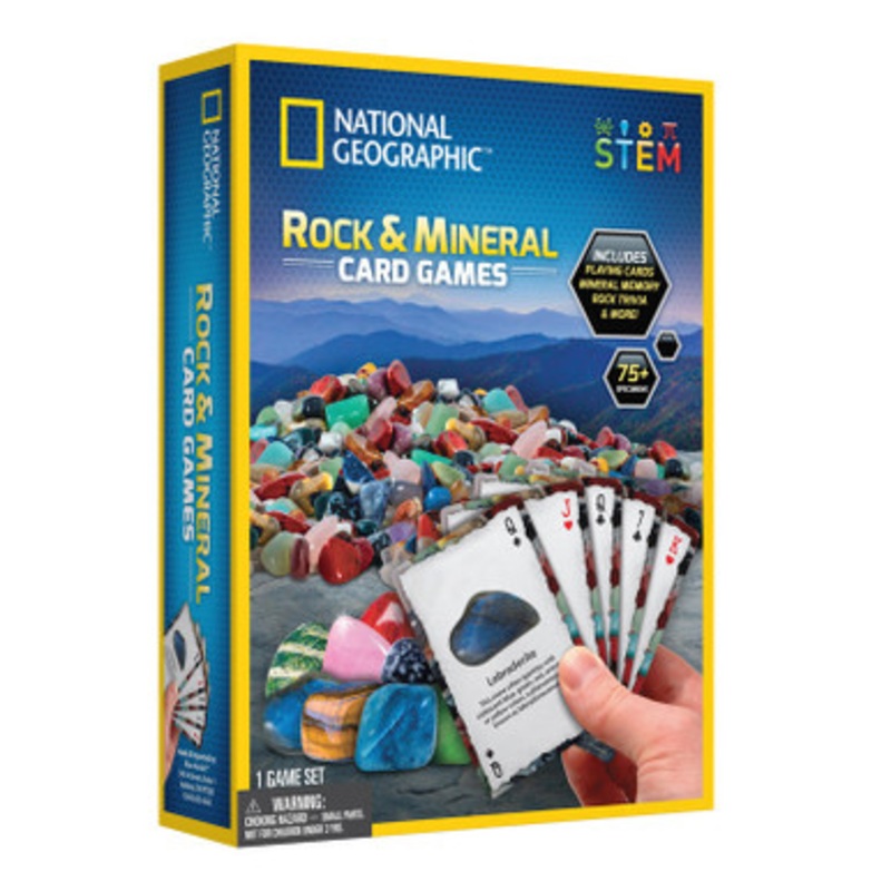 National Geographic – Rock & Mineral Card Games
