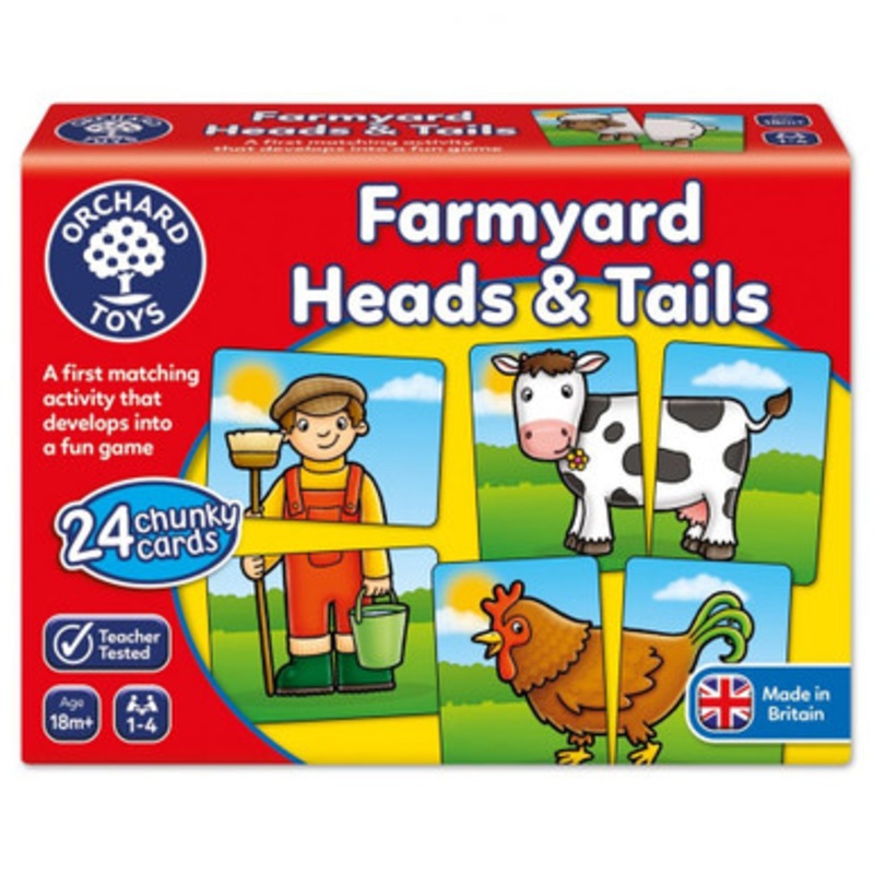 Orchard Toys – Farmyard Heads & Tails