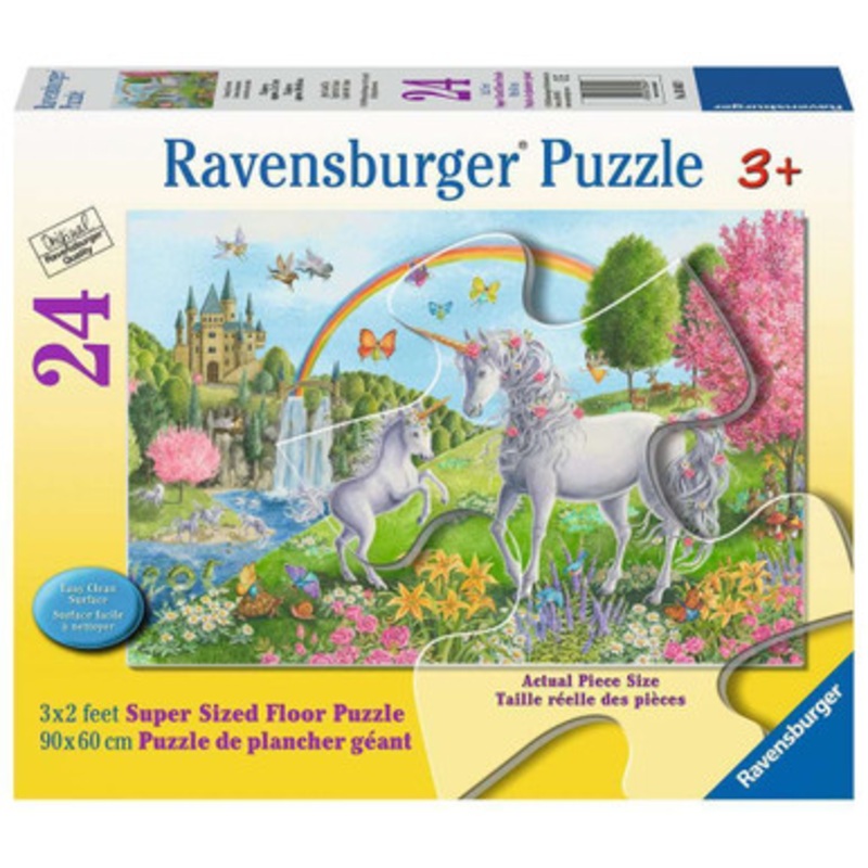 Ravensburger 24pc – Prancing Unicorns SuperSize Floor Puzzle