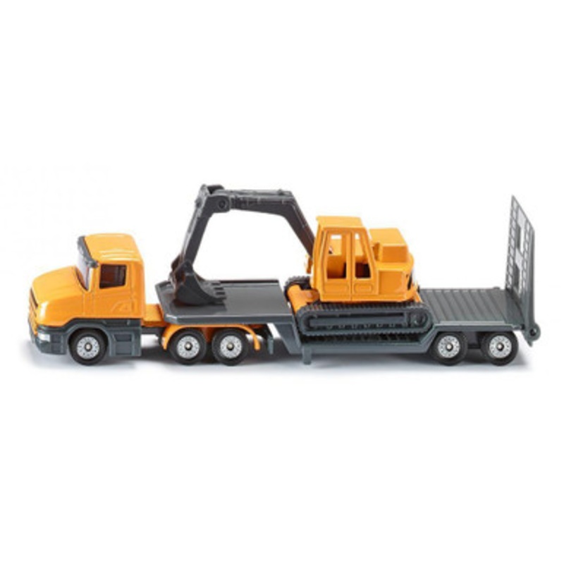 Siku – 1611 – Low Loader With Excavator