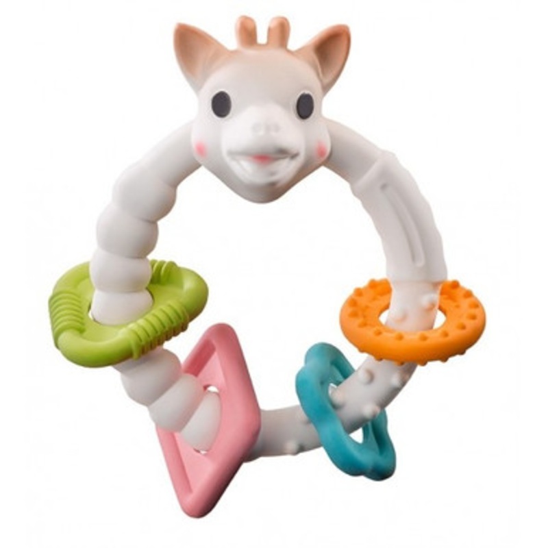 Sophie the Giraffe So Pure Colo’Rings Teether