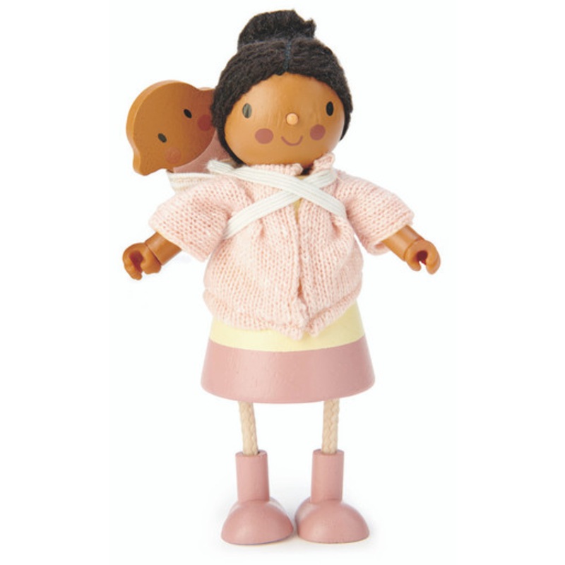 Tender Leaf Toys – Mrs Forrester with Flexible Limbs & Her Baby