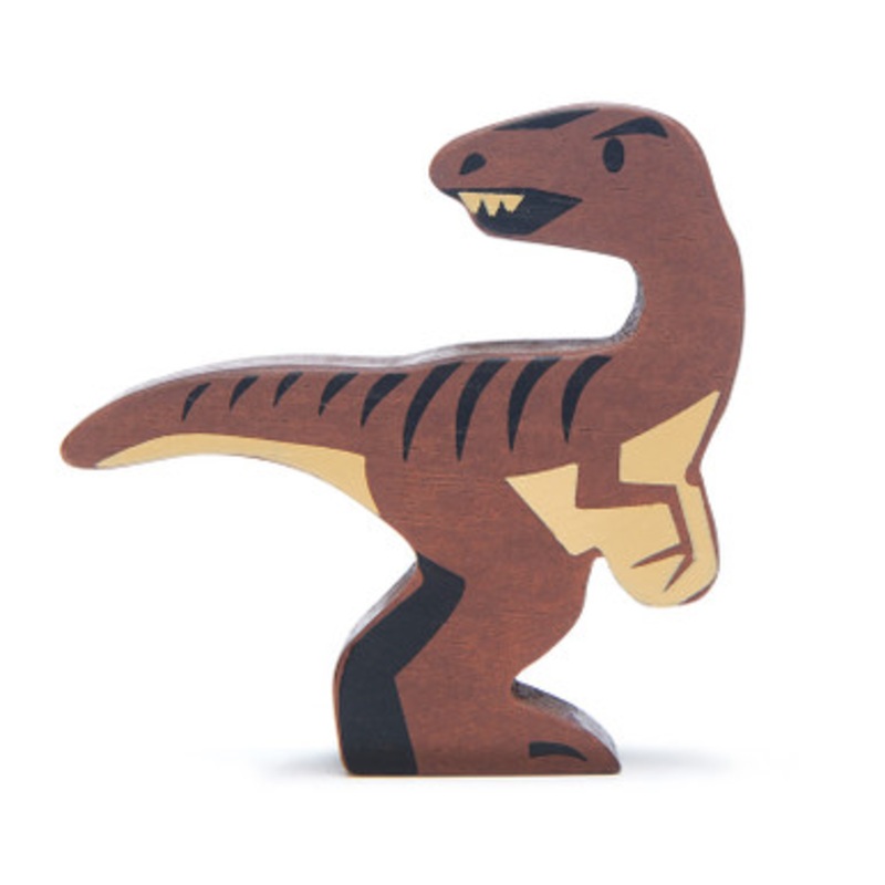 Tender Leaf Toys – Velociraptor Wooden Animal