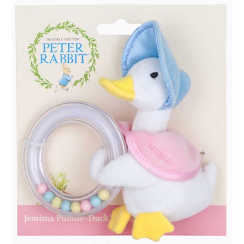 Beatrix Potter – Jemima Puddleduck Ring Rattle