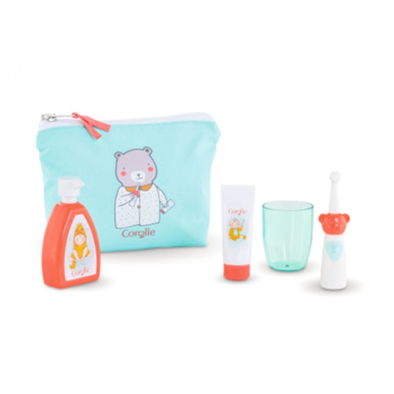 Corolle Mon Grand Poupon – Baby Doll Care Pouch & Accessories Set for 36 Doll