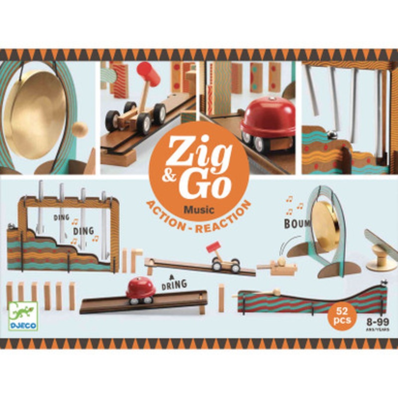 Djeco – Zig & Go Music Set – 52pc Set