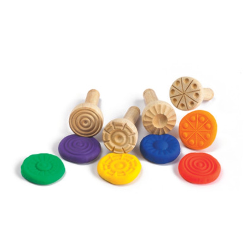 edx Education – Wooden Dough Stampers Set of 4