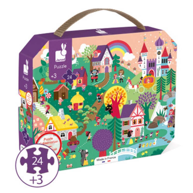 Janod – Tales Observation Puzzle 24pc