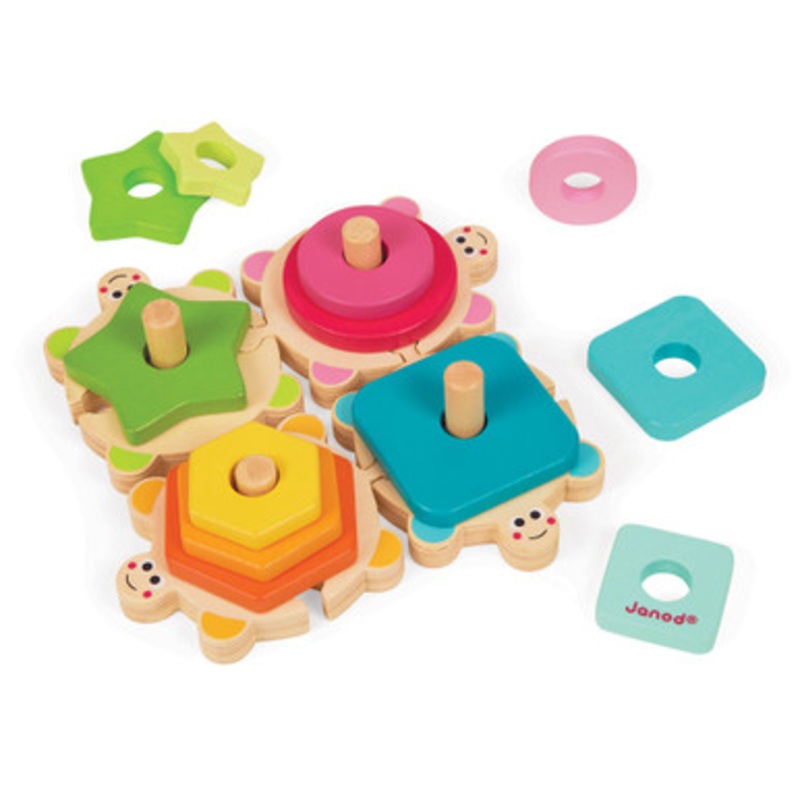 Janod – Turtles Stacking Puzzle