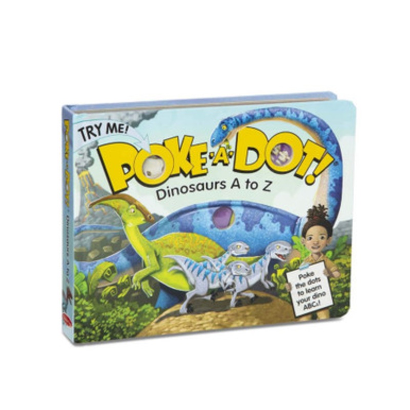 Melissa & Doug – Poke-A-Dot – Dinosaurs A to Z Book