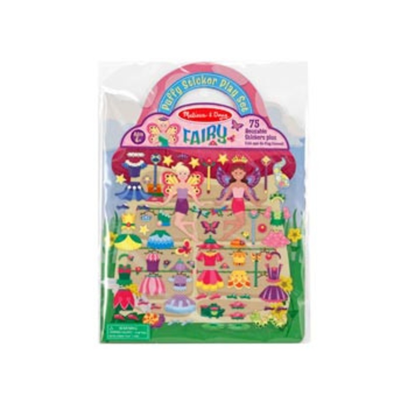 Melissa & Doug – Reusable Puffy Sticker Play Set – Fairy