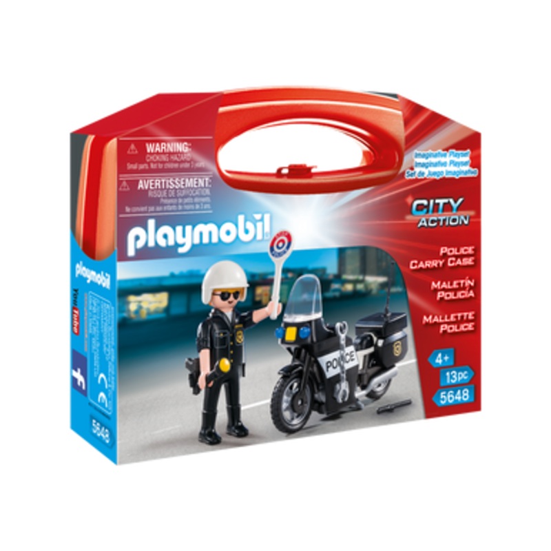 Playmobil City Action – Police Carrying Case 5648