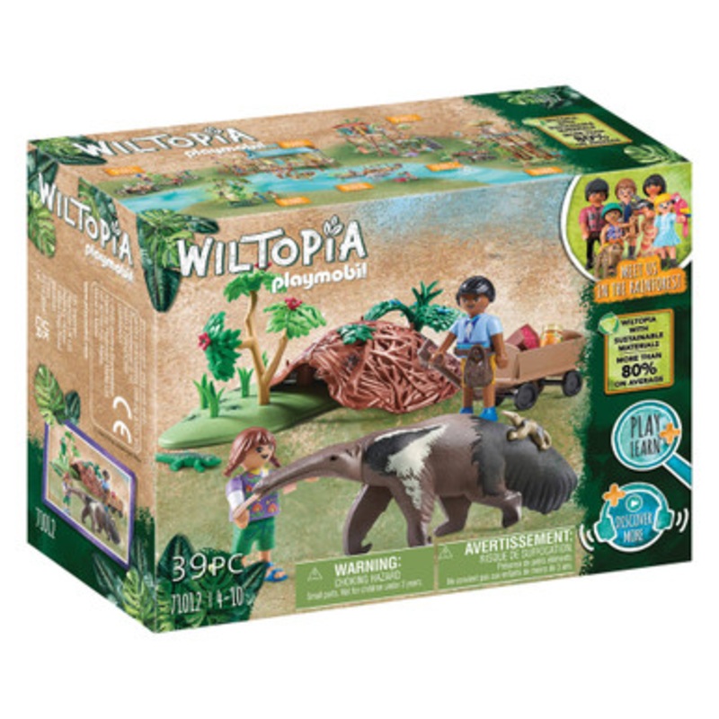 Playmobil Wiltopia – Rainforest Anteater Care – 71012