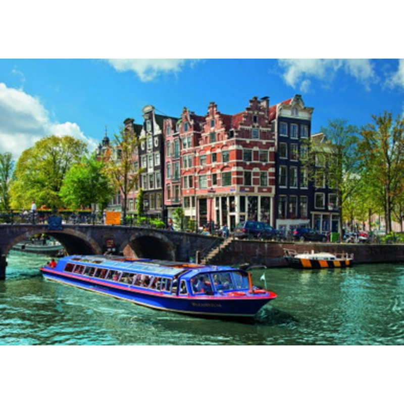 Ravensburger 1000pc – Canal Tour in Amsterdam Puzzle