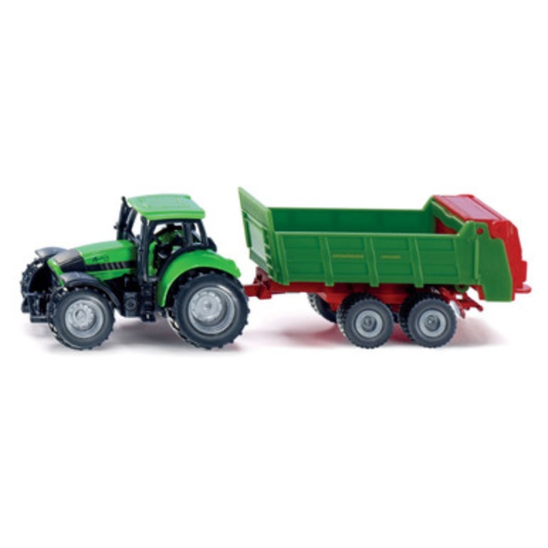 Siku – 1673 – Tractor with Universal Manure Spreader