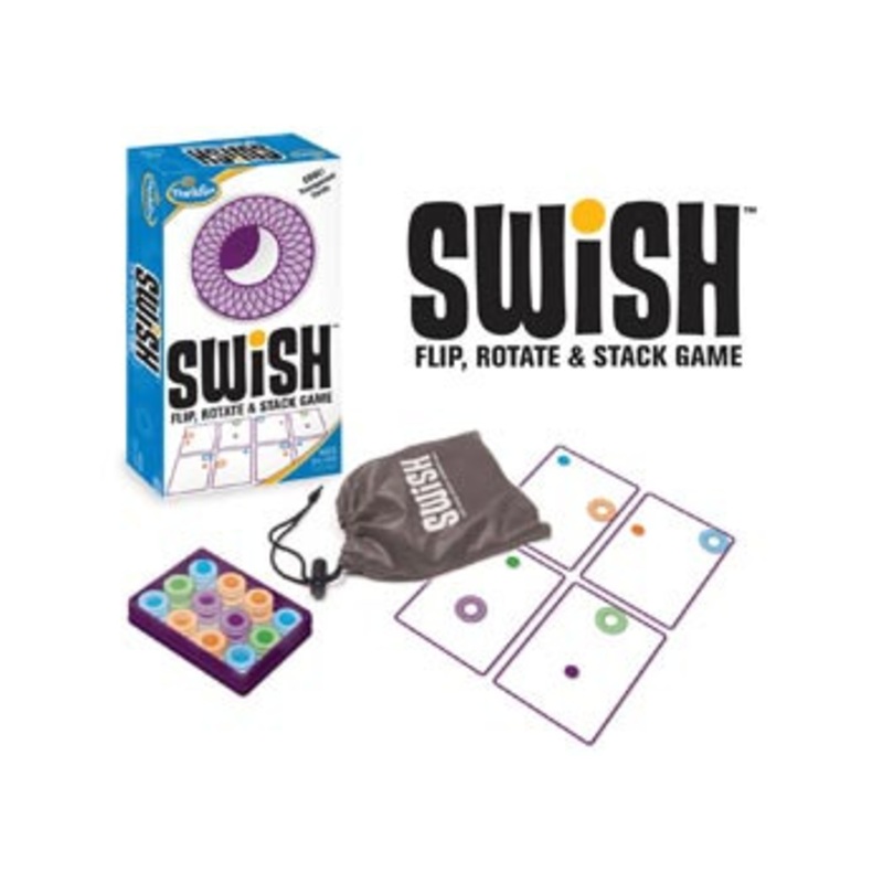 ThinkFun – Swish – Flip, Rotate & Stack Game