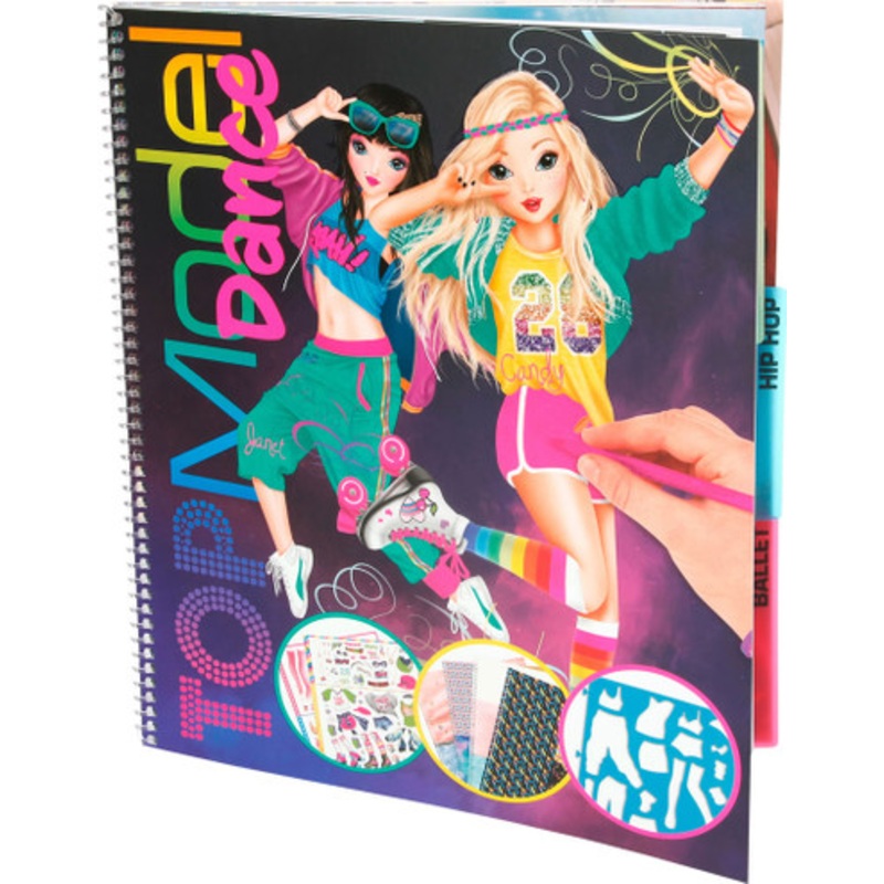 Top Model – Dance Coloring Book