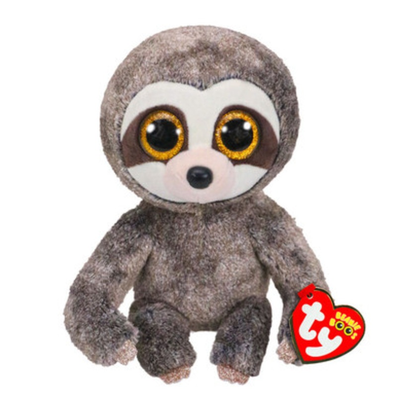 TY Beanie Boos Medium – Dangler Grey Sloth