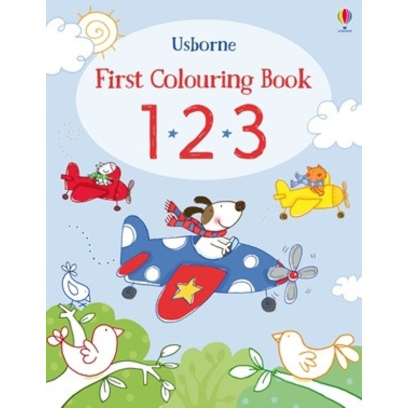 Usborne – First Colouring Book 123