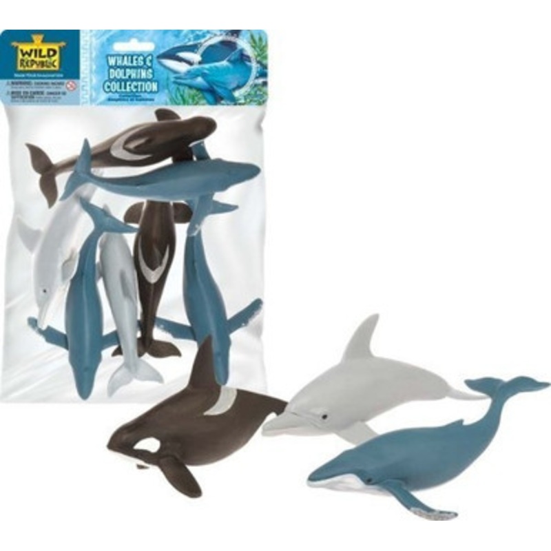 Wild Republic – Polybag Whales and Dolphins Collection