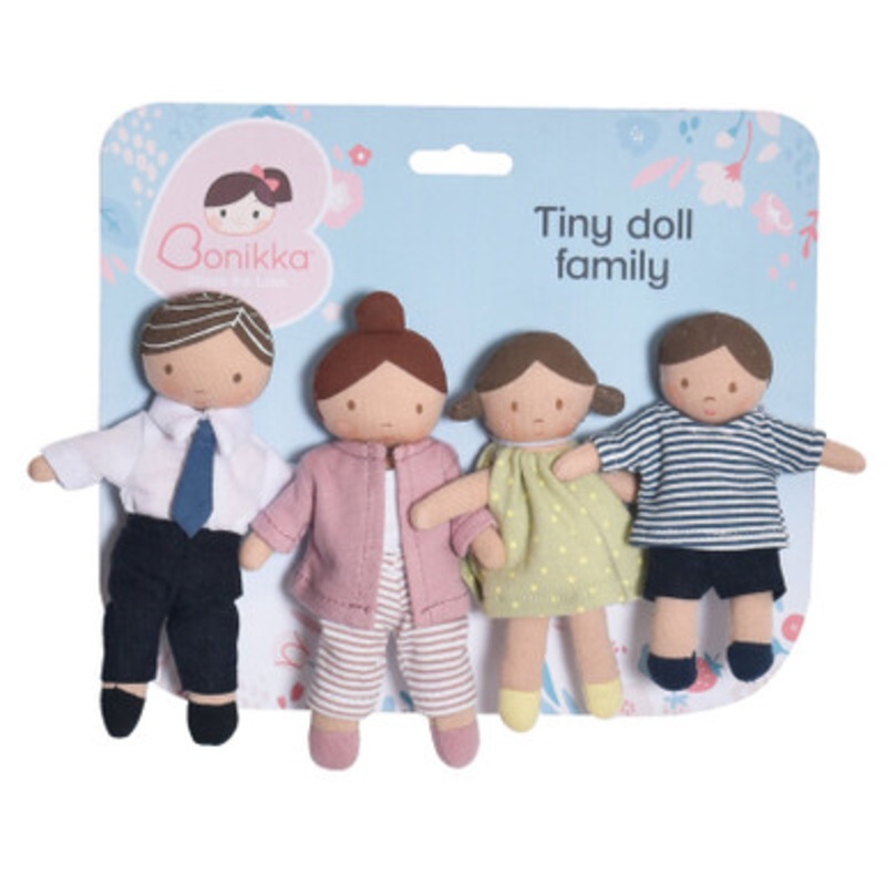 Bonikka – Tiny Doll Family of 4