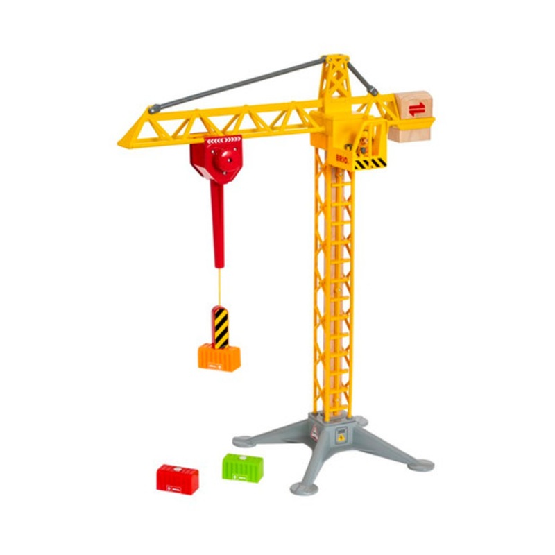 BRIO Crane – Construction Crane w Lights 5 pcs