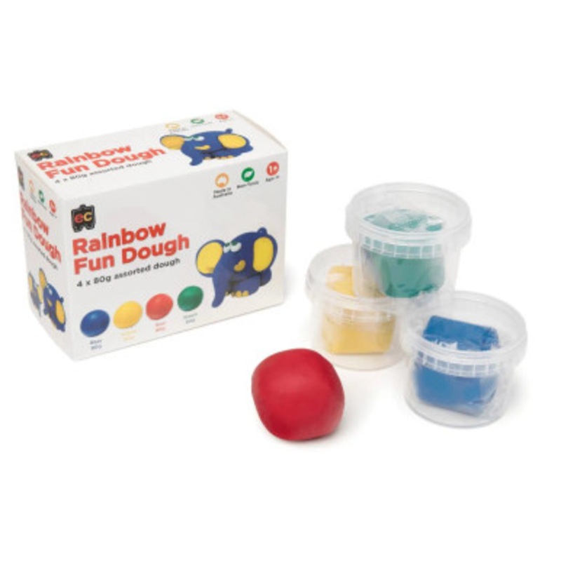Educational Colours – Fun Dough 4pk
