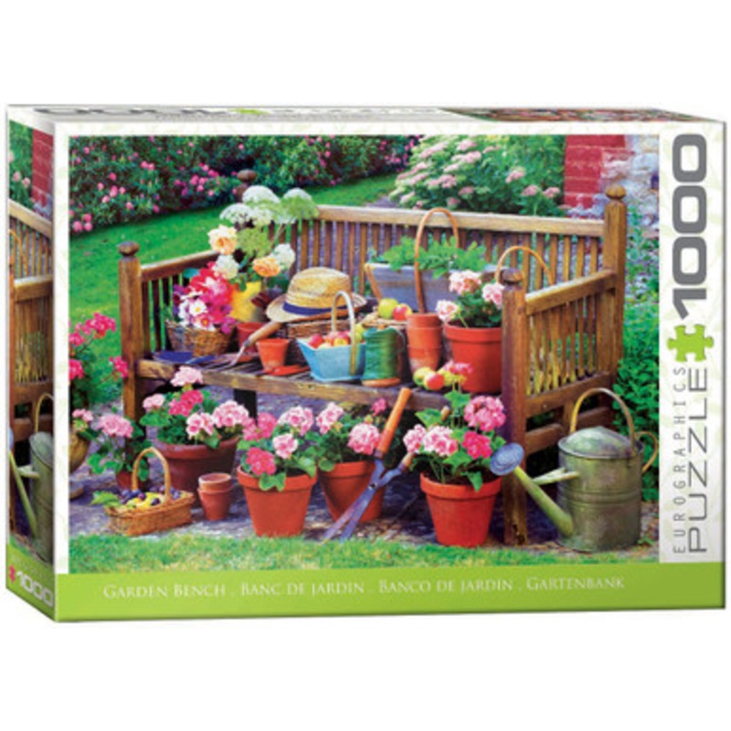 Eurographics 1000pc – Garden Bench Puzzle